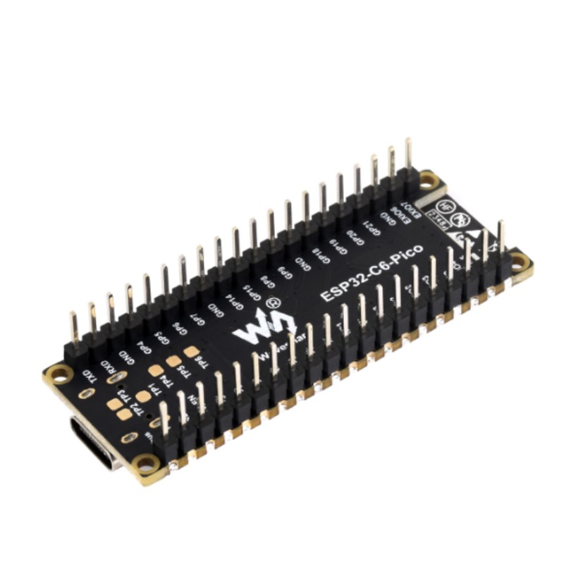 ESP32-C6-Pico-M med lödstift