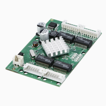 Mini 4-portars Gigabit Ethernet-switchmodul